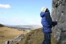 Pete Belaying, Attermire Scar